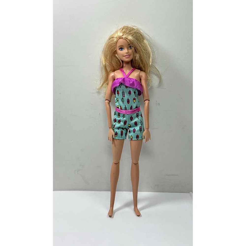 Barbie Made To Move Articulated‎ Posable Fashion Doll Mattel Blonde